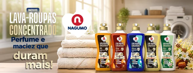 Novo Lava Roupas Concentrado Nagumo